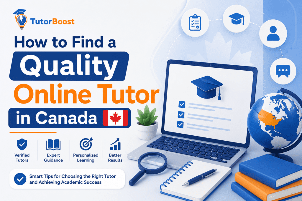 How to Find a Quality Online Tutor in Canada: What Students Should Look For