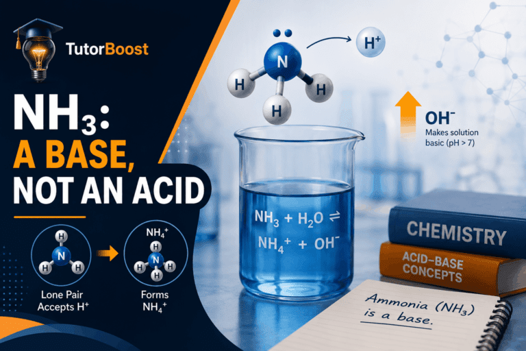 Is NH3 an acid or base