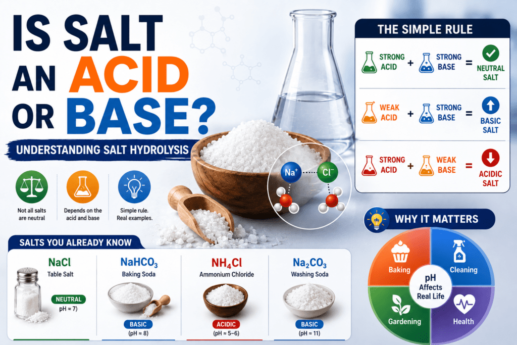 Is Salt an Acid or Base
