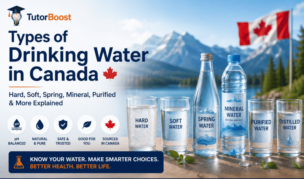 Types of Drinking Water in Canada