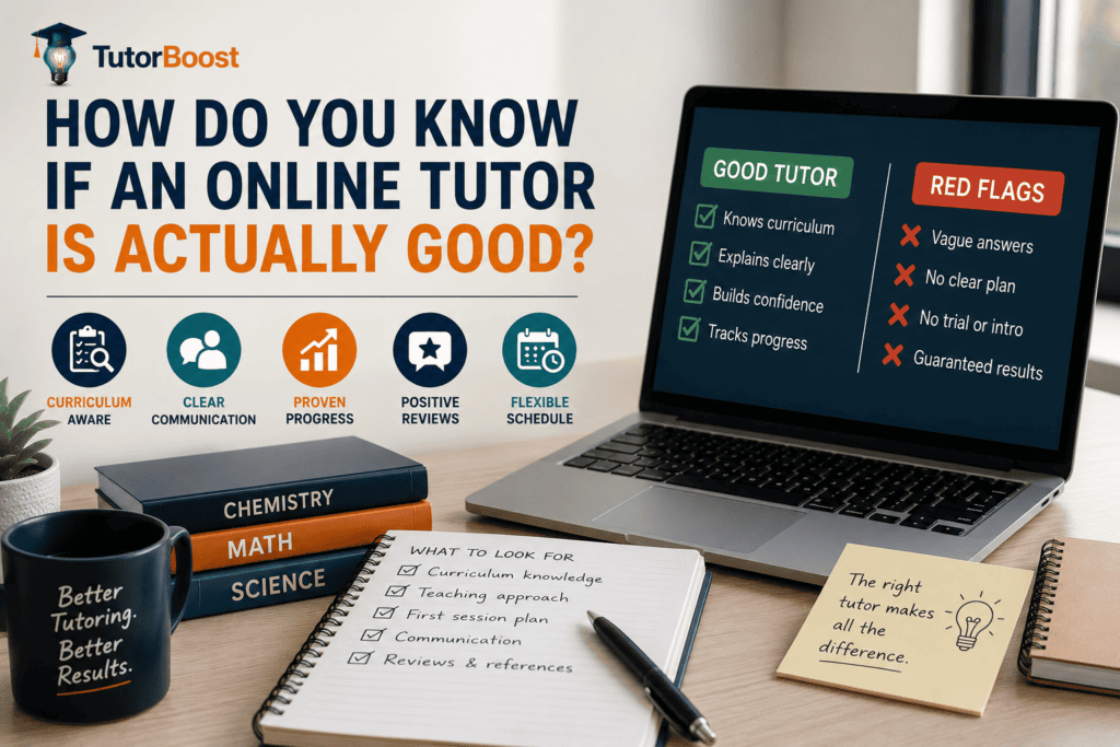 How Do You Know if an Online Tutor Is Actually Good?