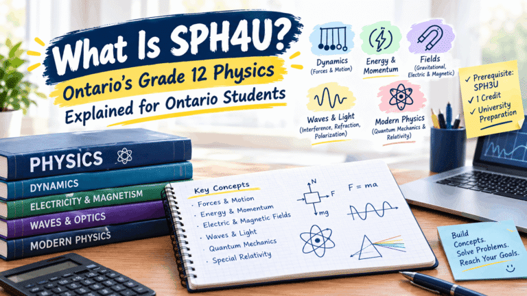 What Is SPH4U?