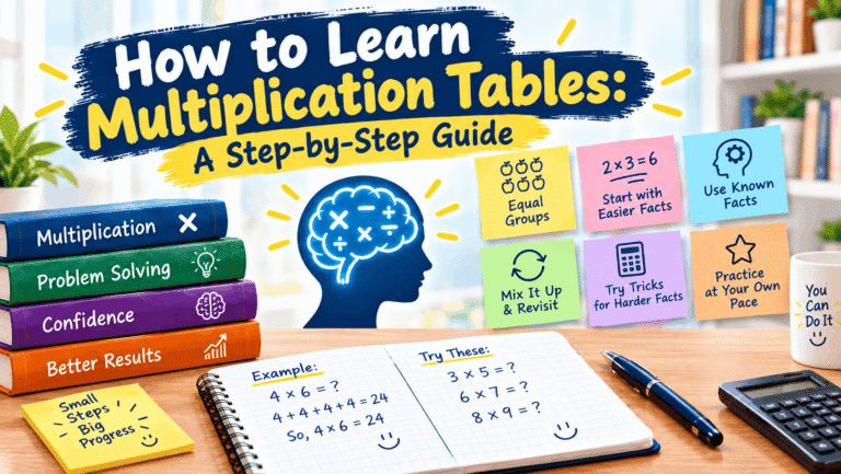 How to Learn Multiplication Tables